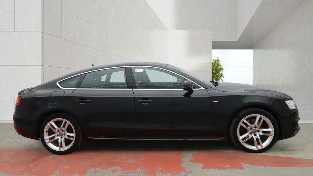 Audi A5 Hatchback 2.0 Tdi S Line Sportback Multitronic Eur KX64MVE Black #5