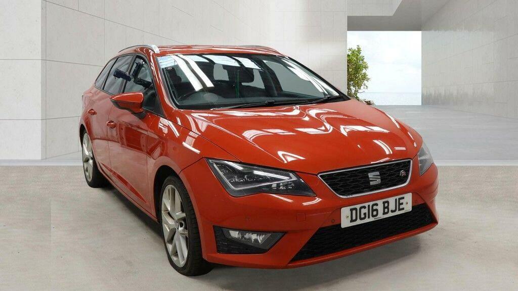 Seat Leon Estate 2.0 Tdi Fr Sport Tourer Dsg Euro 6 Ss Red