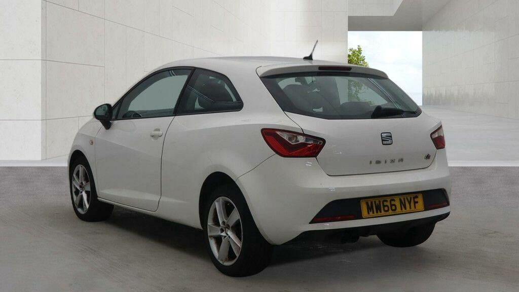 Seat Ibiza Hatchback 1.2 Tsi Fr Sport Coupe Euro 6 2016 MW66NYF White #3
