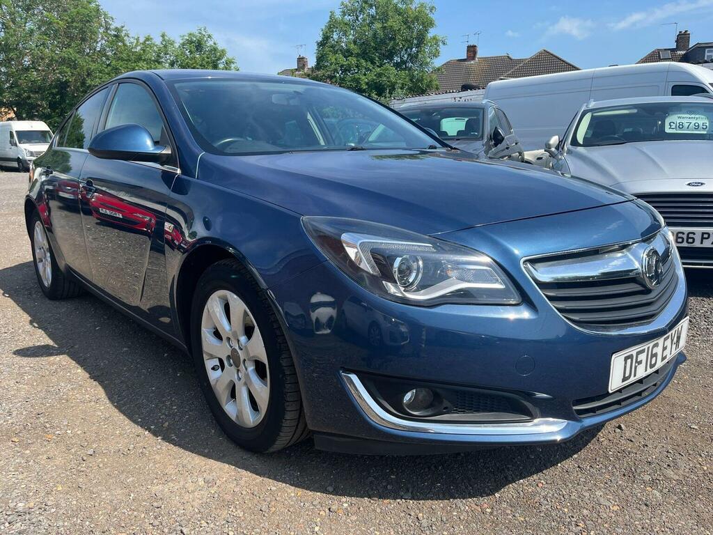 Vauxhall Insignia Hatchback 1.6 Cdti Sri Nav Euro 6 Ss 2016 Blue