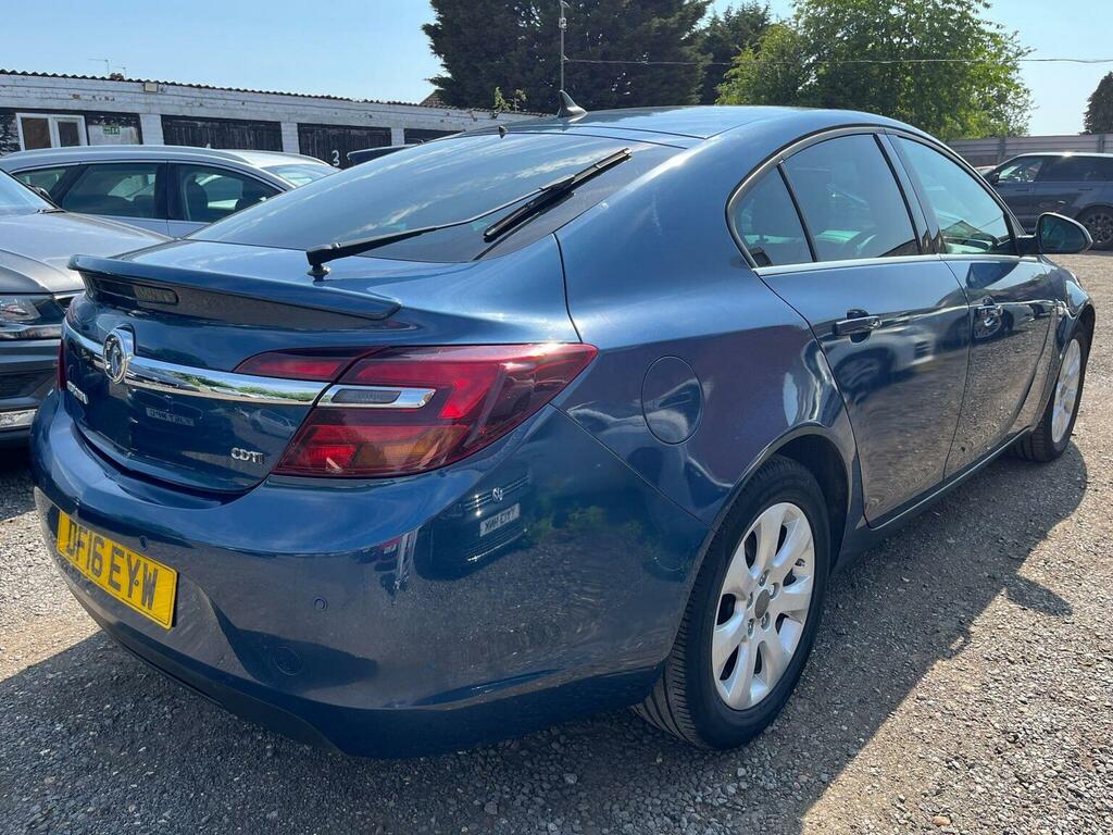 Vauxhall Insignia Hatchback 1.6 Cdti Sri Nav Euro 6 Ss 2016 DF16EYW Blue #6