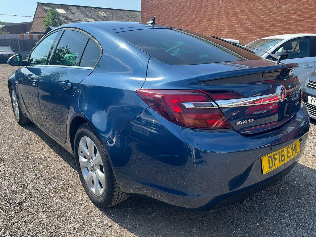 Vauxhall Insignia Hatchback 1.6 Cdti Sri Nav Euro 6 Ss 2016 DF16EYW Blue #4