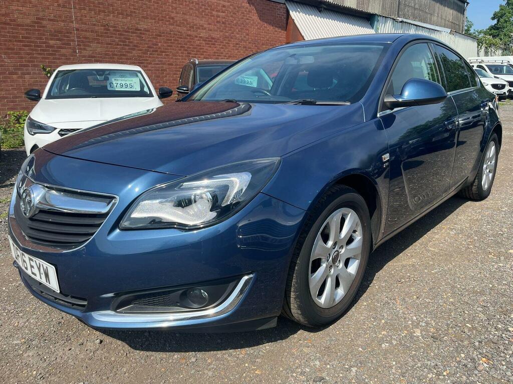 Vauxhall Insignia Hatchback 1.6 Cdti Sri Nav Euro 6 Ss 2016 DF16EYW Blue #3