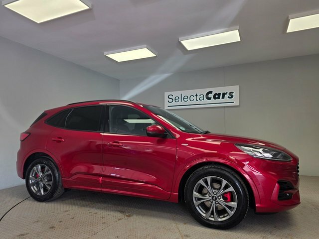 Ford Kuga 2.0 Ecoblue Mhev St-line Suv Eur GJ72VVD Red #4