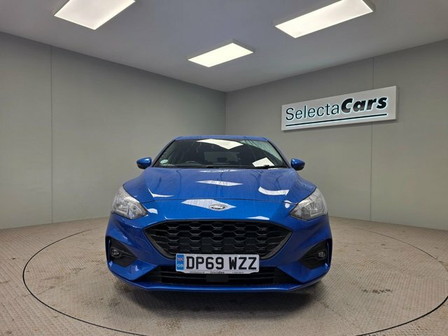 Ford Focus 1.0T Ecoboost St-line Hatchback DP69WZZ Blue #3