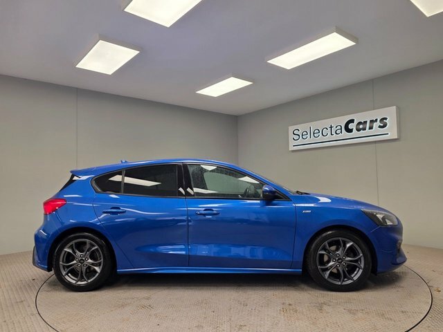 Ford Focus 1.0T Ecoboost St-line Hatchback DP69WZZ Blue #5