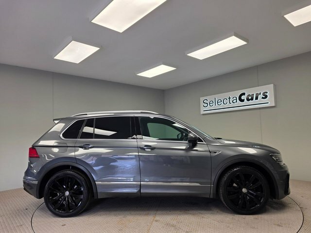 Volkswagen Tiguan 2.0 Tdi R-line Suv Dsg 4Motion Euro 6 KM68ODC Grey #5