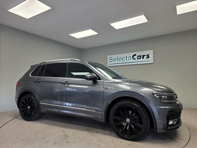 Volkswagen Tiguan 2.0 Tdi R-line Suv Dsg 4Motion Euro 6 KM68ODC Grey #4