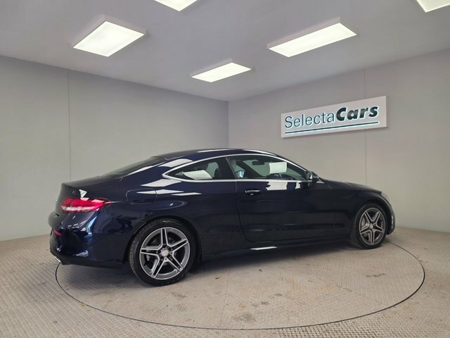 Mercedes-Benz C Class 1.5 C200 Mhev Amg Line Premium Coupe GV68HRG Blue #6