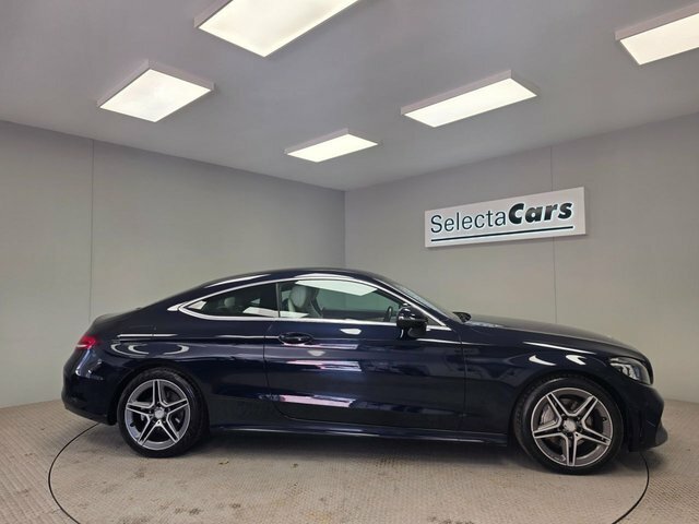 Mercedes-Benz C Class 1.5 C200 Mhev Amg Line Premium Coupe GV68HRG Blue #5