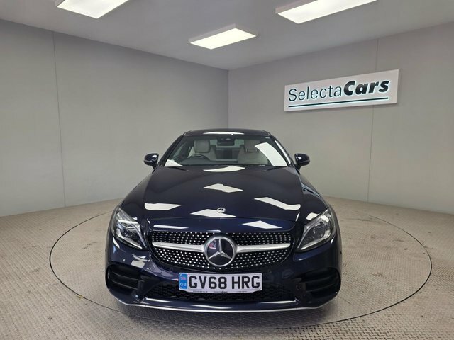 Mercedes-Benz C Class 1.5 C200 Mhev Amg Line Premium Coupe GV68HRG Blue #3