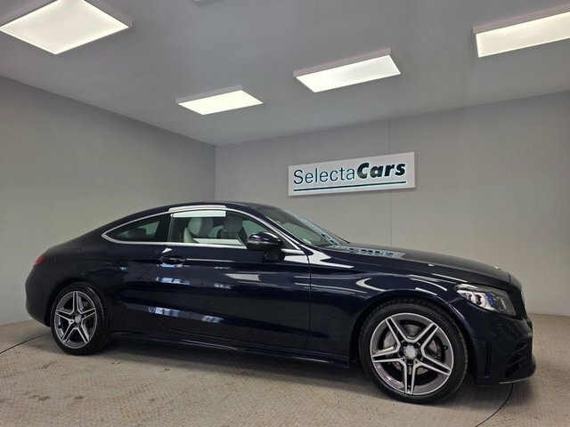 Mercedes-Benz C Class 1.5 C200 Mhev Amg Line Premium Coupe Blue
