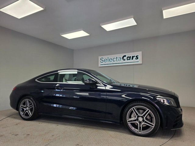 Mercedes-Benz C Class 1.5 C200 Mhev Amg Line Premium Coupe GV68HRG Blue #4