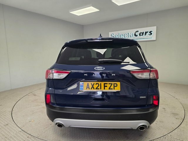 Ford Kuga 2.5 Ecoboost Duratec 14.4Kwh Titanium Suv Petr AX21FZP Blue #6