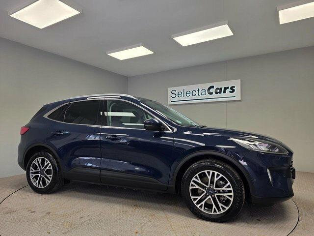 Ford Kuga 2.5 Ecoboost Duratec 14.4Kwh Titanium Suv Petr AX21FZP Blue #3