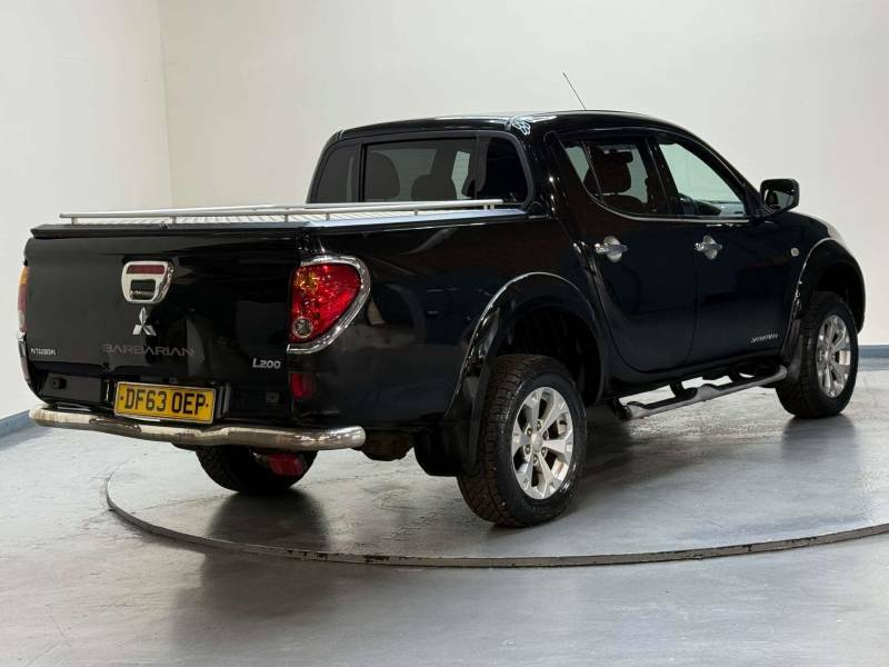 Mitsubishi L200 2.5 L200 Barbarian Lwb Double Cab Di-d 4X4 4W Black #5