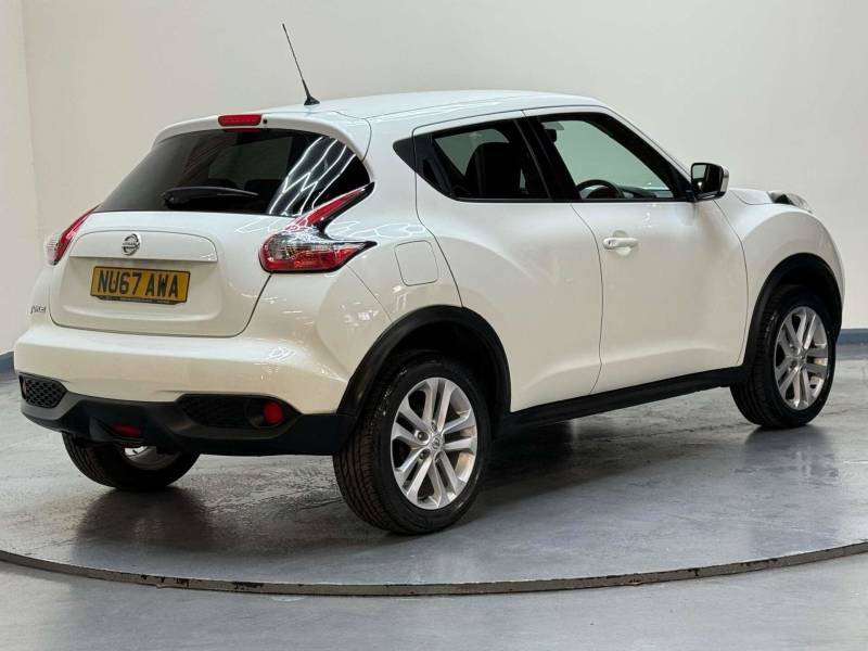 Nissan Juke 1.6 Juke Acenta Cvt - 2017 67 NU67AWA White #5