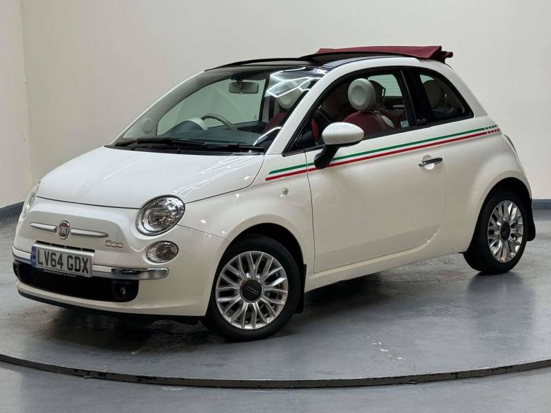 Fiat 500C 1.2 500 C Lounge Multijet - 2014 64 A15HPP White #2