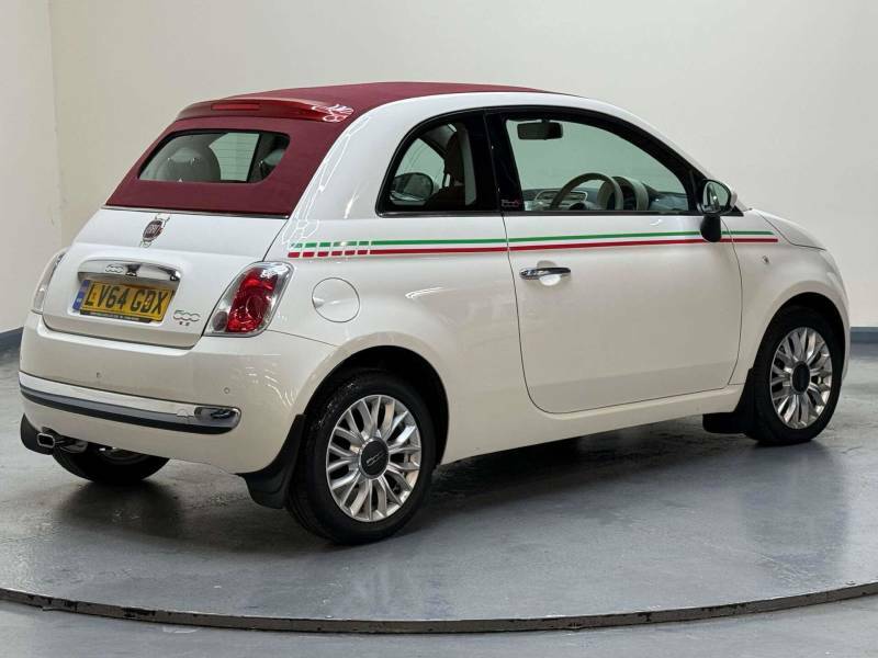 Fiat 500C 1.2 500 C Lounge Multijet - 2014 64 A15HPP White #5