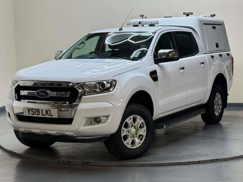 Ford Ranger 2.2 Ranger Xlt 4X4 Double Cab Tdci 4Wd - 2019 White #2