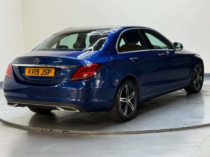Mercedes-Benz C Class 2.0 C 220 Sport Premium D - 2019 19 KV19JSP Blue #4