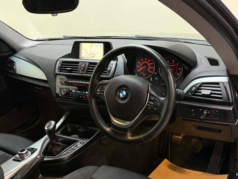 BMW 1 Series 1.5 116D Sport - 2015 65 YH65FGD Black #3