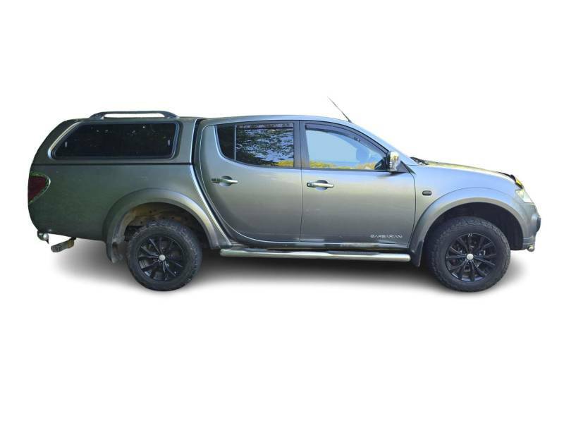 Mitsubishi L200 2.5 L200 Barbarian Lwb Double Cab Di-d 4X4 4W Grey #4
