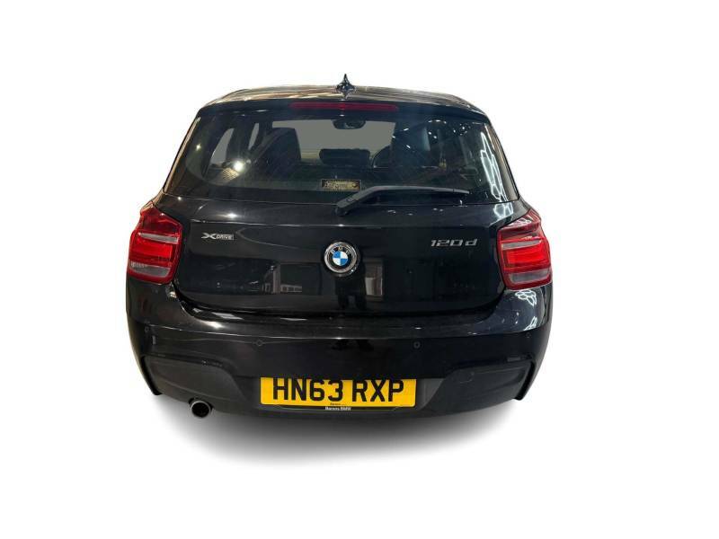 BMW 1 Series 2.0 120D Xdrive M Sport 4Wd - 2014 63 HN63RXP Black #6