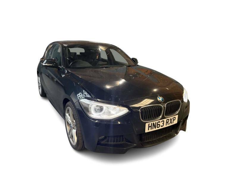 BMW 1 Series 2.0 120D Xdrive M Sport 4Wd - 2014 63 Black