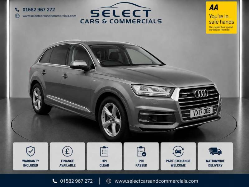 Audi Q7 3.0 Q7 Se Tdi Quattro 4Wd - 2017 17 Grey