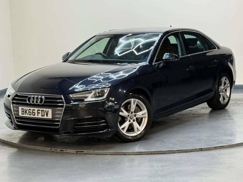 Audi A4 2.0 A4 Sport Ultra Tdi - 2016 66 BK66FDV Blue #2