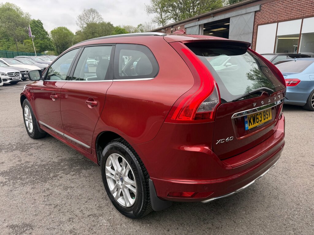 Volvo XC60 2.4 D5 Se Lux Nav Suv Geartronic Awd Eu KW63BSV Red #5