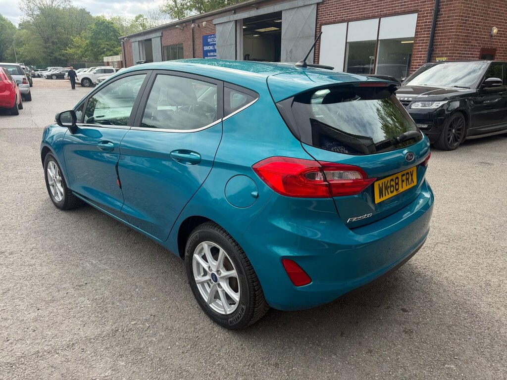 Ford Fiesta 1.1 Ti-vct Zetec Hatchback Euro WK68FRX Blue #5