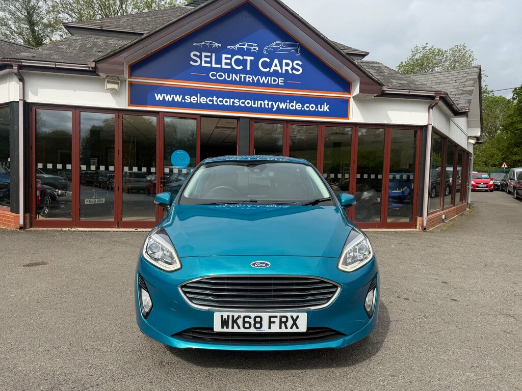 Ford Fiesta 1.1 Ti-vct Zetec Hatchback Euro WK68FRX Blue #2