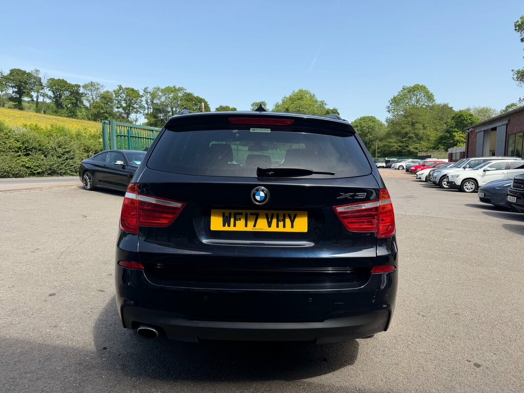 BMW X3 2.0 20D M Sport Suv Xdrive Euro 6 WF17VHY Black #6