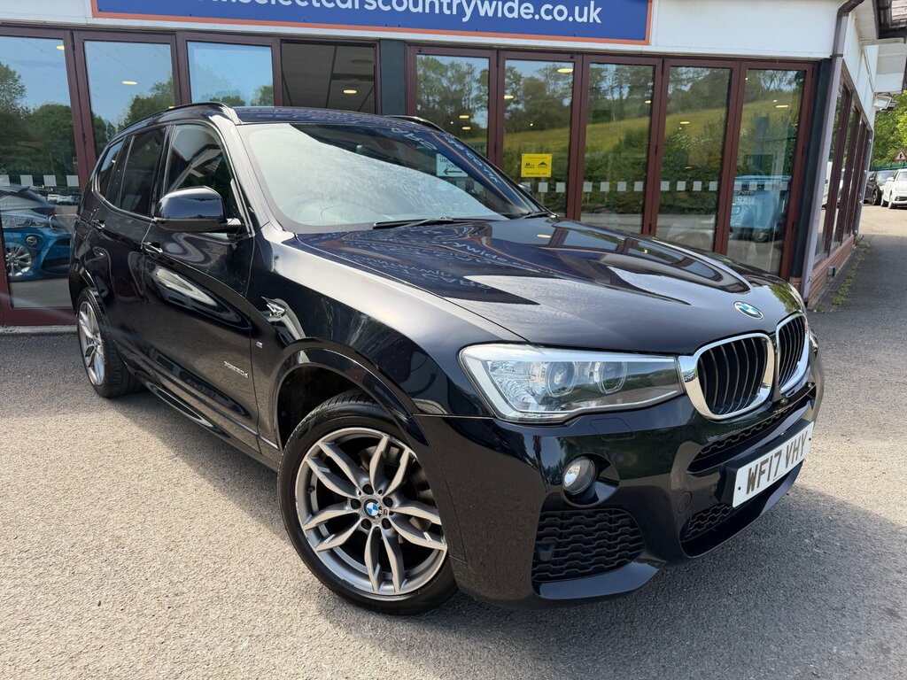 BMW X3 2.0 20D M Sport Suv Xdrive Euro 6 Black