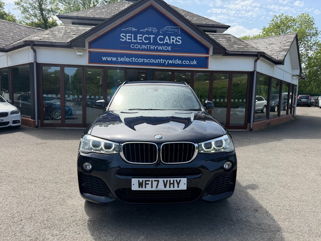 BMW X3 2.0 20D M Sport Suv Xdrive Euro 6 WF17VHY Black #2