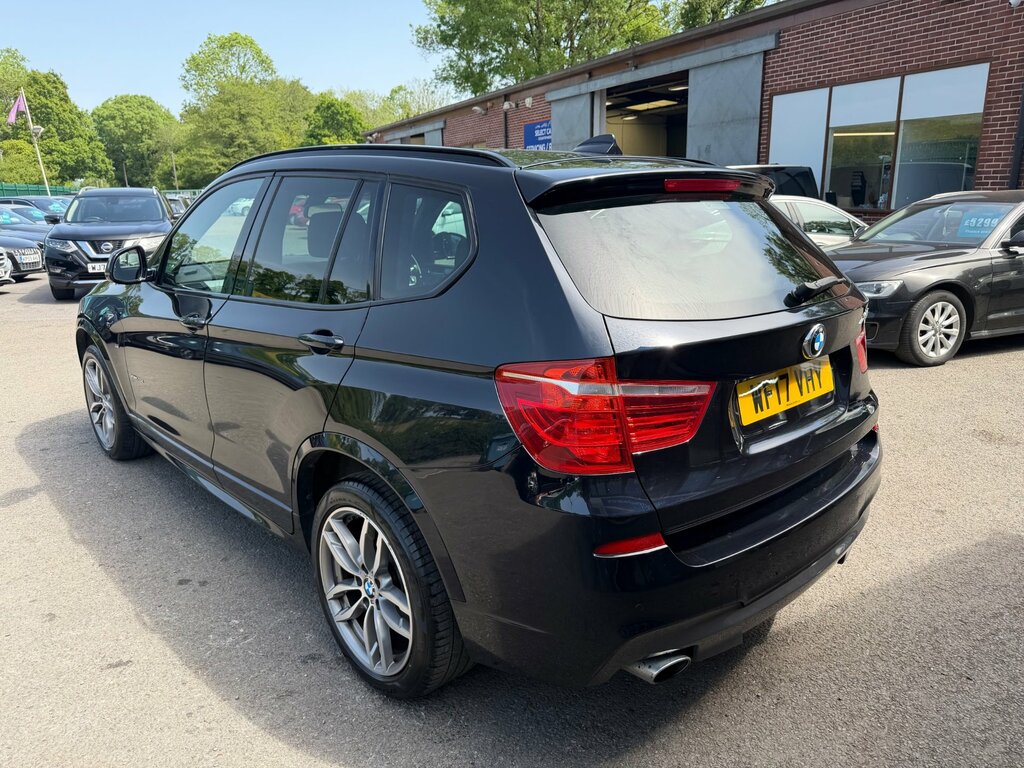 BMW X3 2.0 20D M Sport Suv Xdrive Euro 6 WF17VHY Black #5