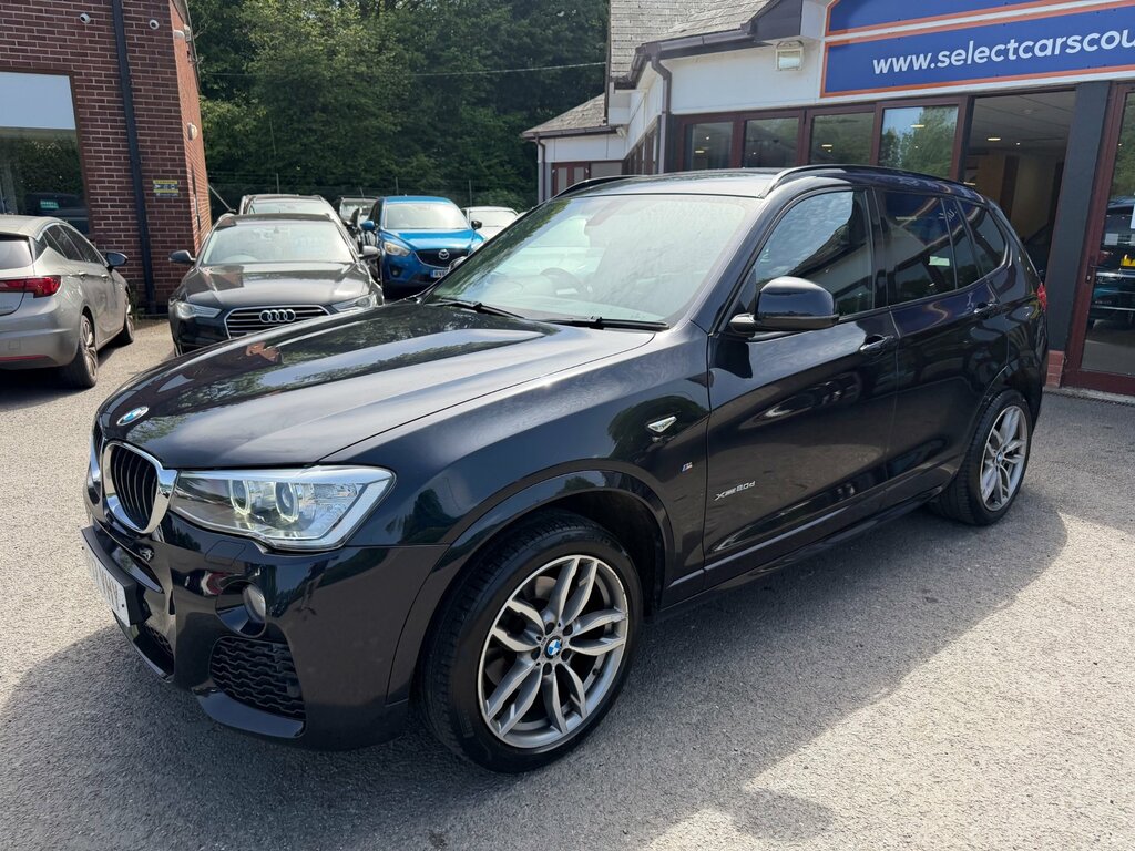 BMW X3 2.0 20D M Sport Suv Xdrive Euro 6 WF17VHY Black #3