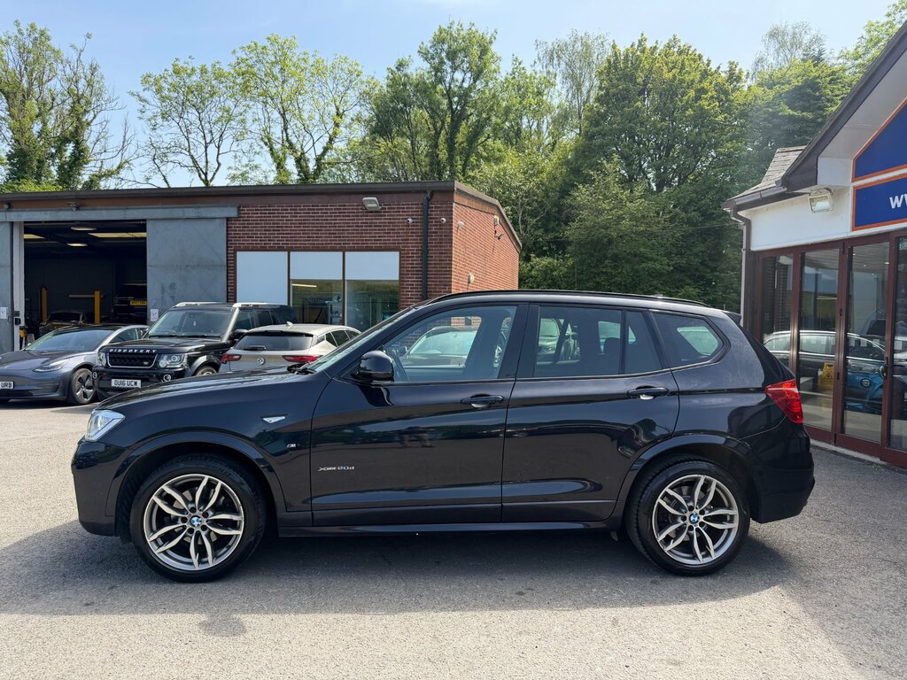 BMW X3 2.0 20D M Sport Suv Xdrive Euro 6 WF17VHY Black #4