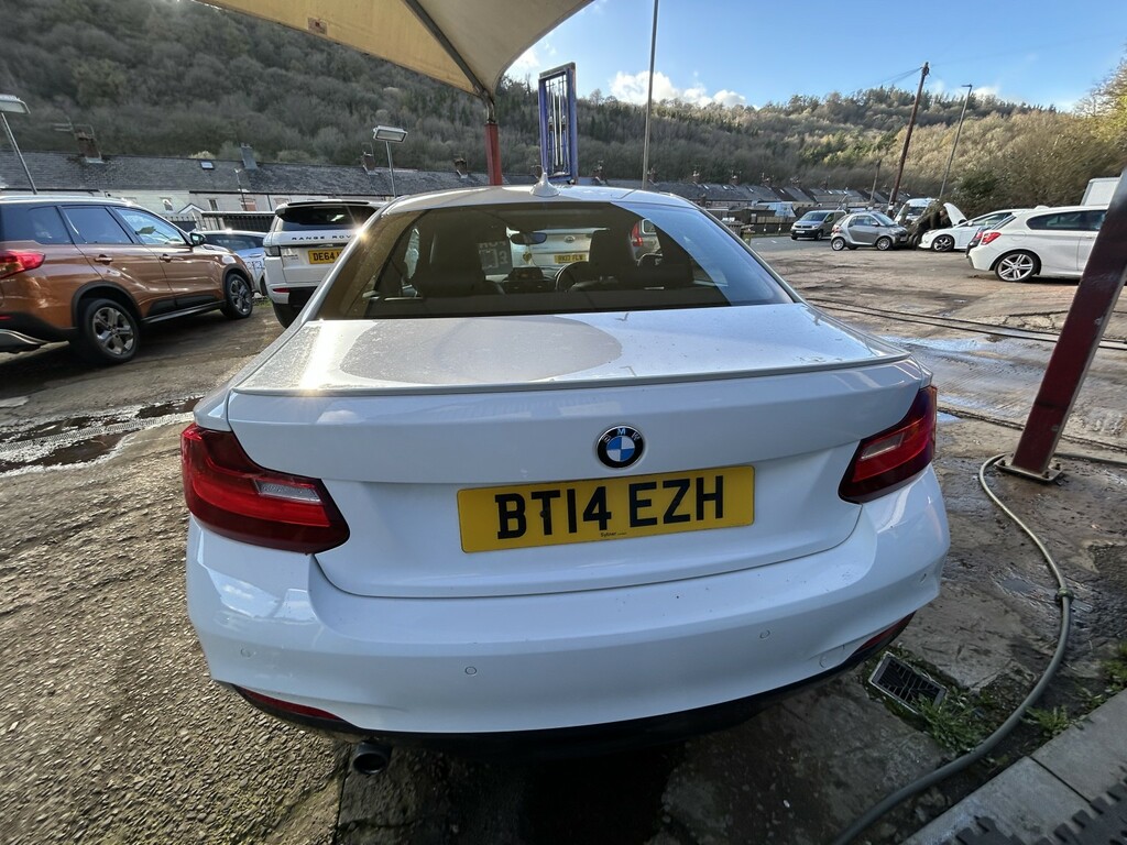 BMW 2 Series Gran Coupe Coupe 2.0 220D M Sport Coupe 201414 BT14EZH White #4