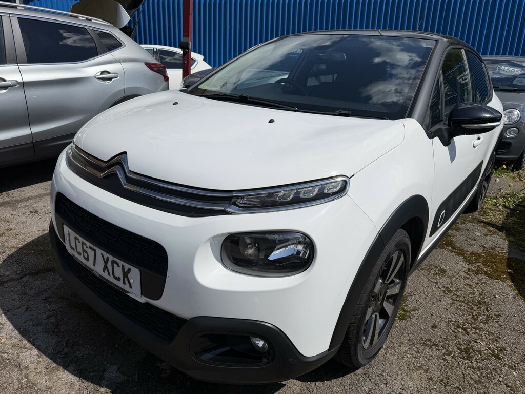 Citroen C3 Hatchback 1.2 Puretech Flair 201867 LC67XCK White #3