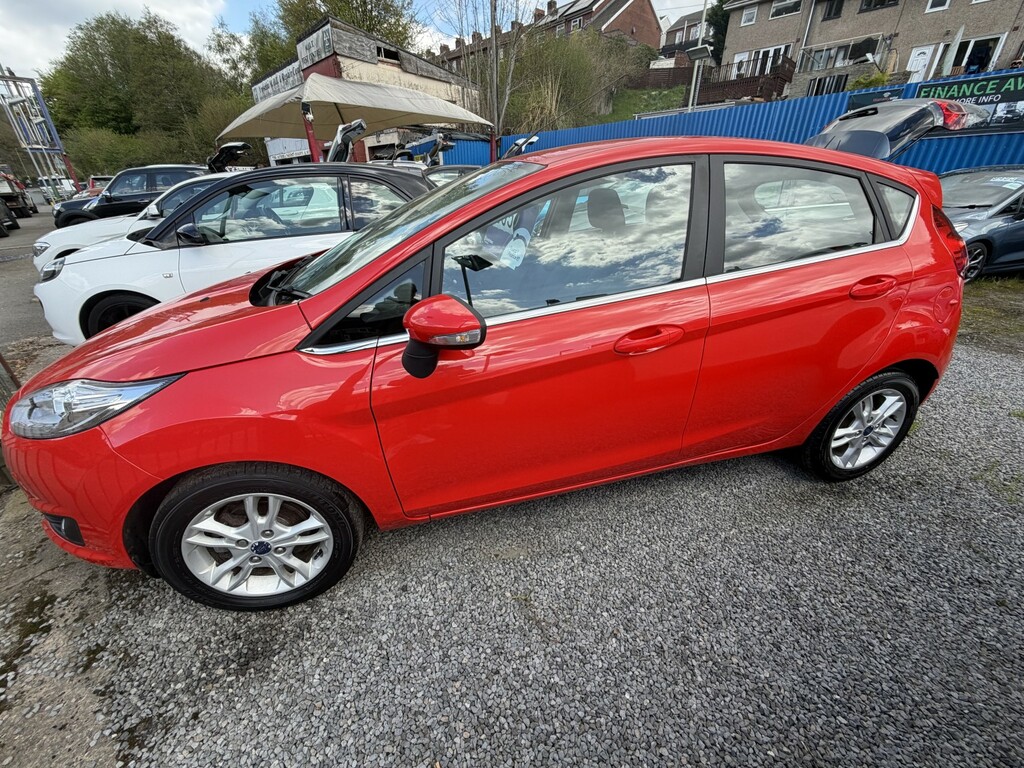 Ford Fiesta Hatchback 1.0 T Ecoboost Zetec 201565 WK65LGC Red #4