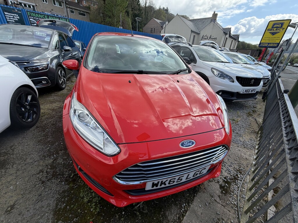Ford Fiesta Hatchback 1.0 T Ecoboost Zetec 201565 WK65LGC Red #2