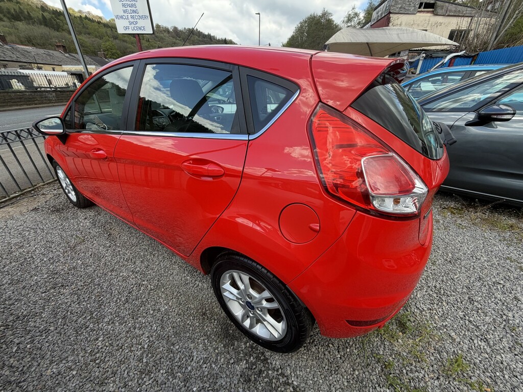 Ford Fiesta Hatchback 1.0 T Ecoboost Zetec 201565 WK65LGC Red #5