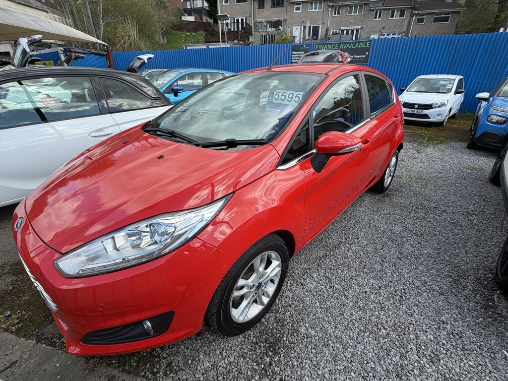 Ford Fiesta Hatchback 1.0 T Ecoboost Zetec 201565 WK65LGC Red #3