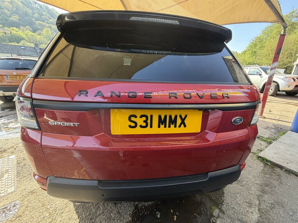 Land Rover Range Rover Sport Suv 3.0 Sd V6 Dynamic 201766 S31MMX Red #6