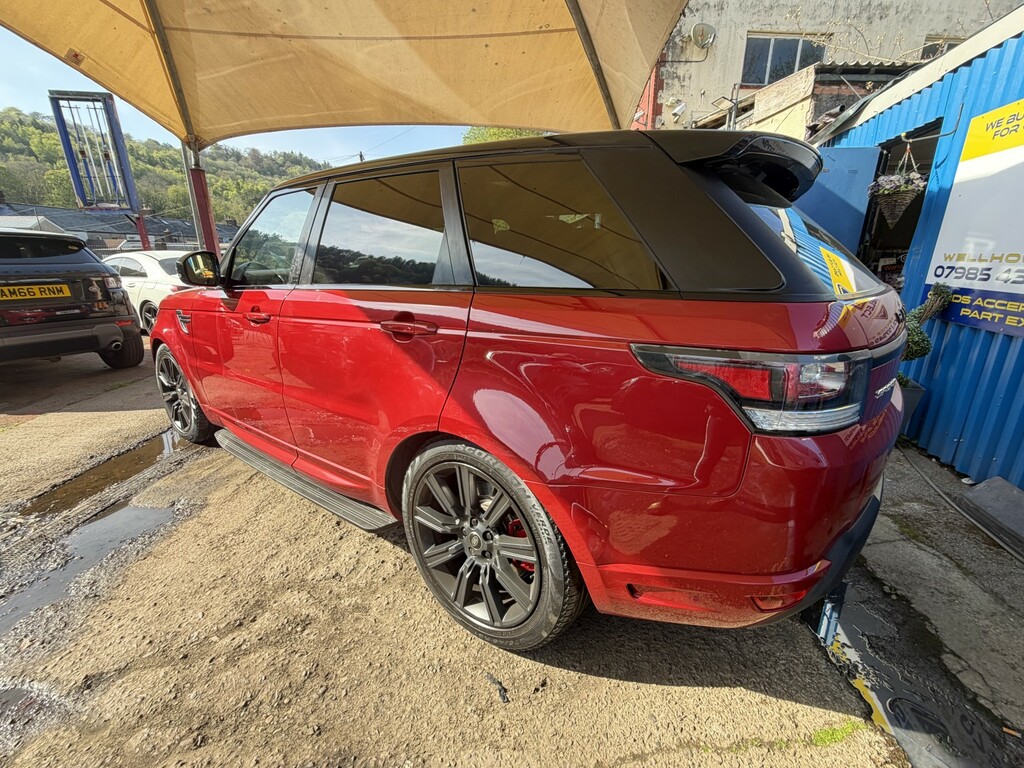 Land Rover Range Rover Sport Suv 3.0 Sd V6 Dynamic 201766 S31MMX Red #5