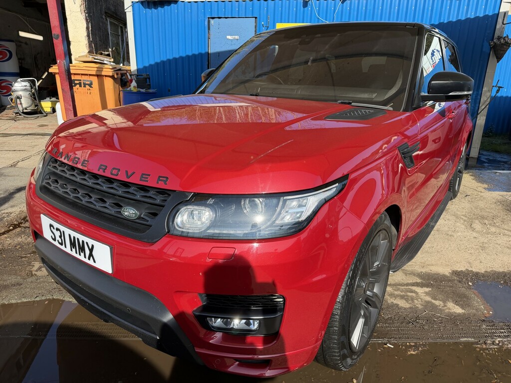 Land Rover Range Rover Sport Suv 3.0 Sd V6 Dynamic 201766 S31MMX Red #3