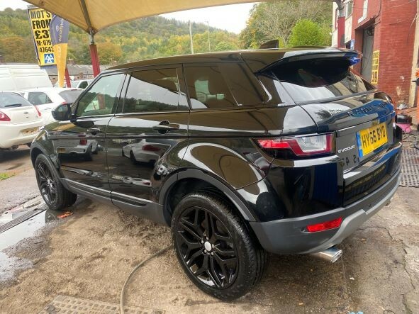 Land Rover Range Rover Evoque Suv 2.0 Td4 Se Tech 201666 AM66RNM Black #3